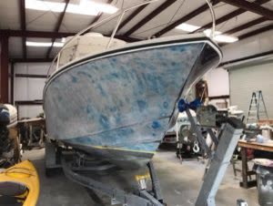 Gel-coat work